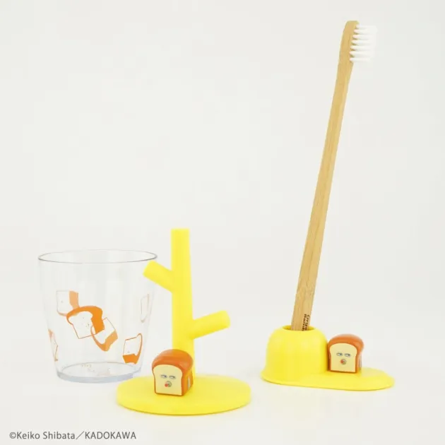 歯ブラシスタンドとミニうがいコップ＆スタンドの組み合わせ